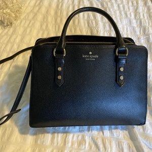 Kate Spade Medium Satchel Black